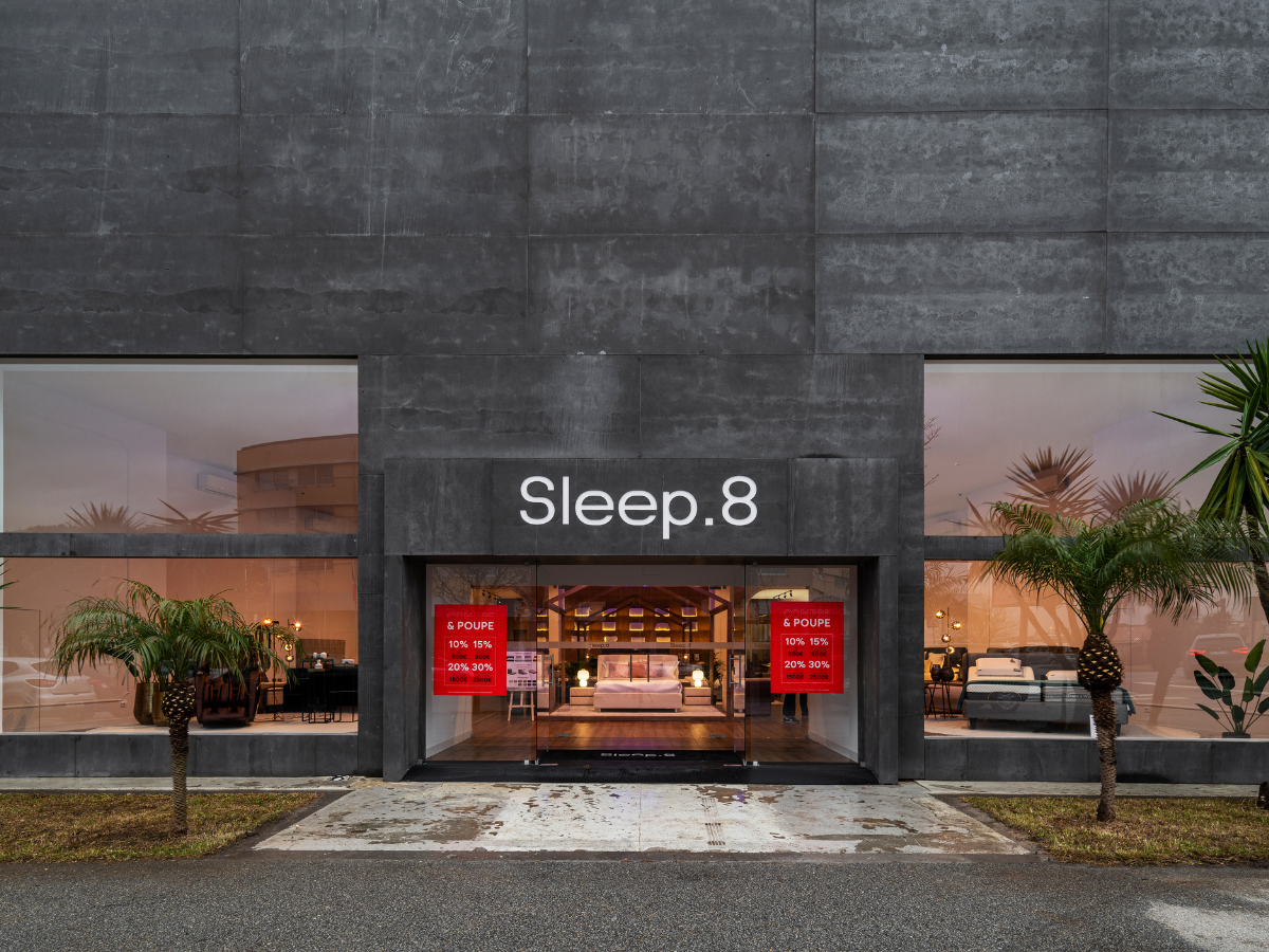 Sleep.8 inaugura a sua maior loja Europeia no Porto