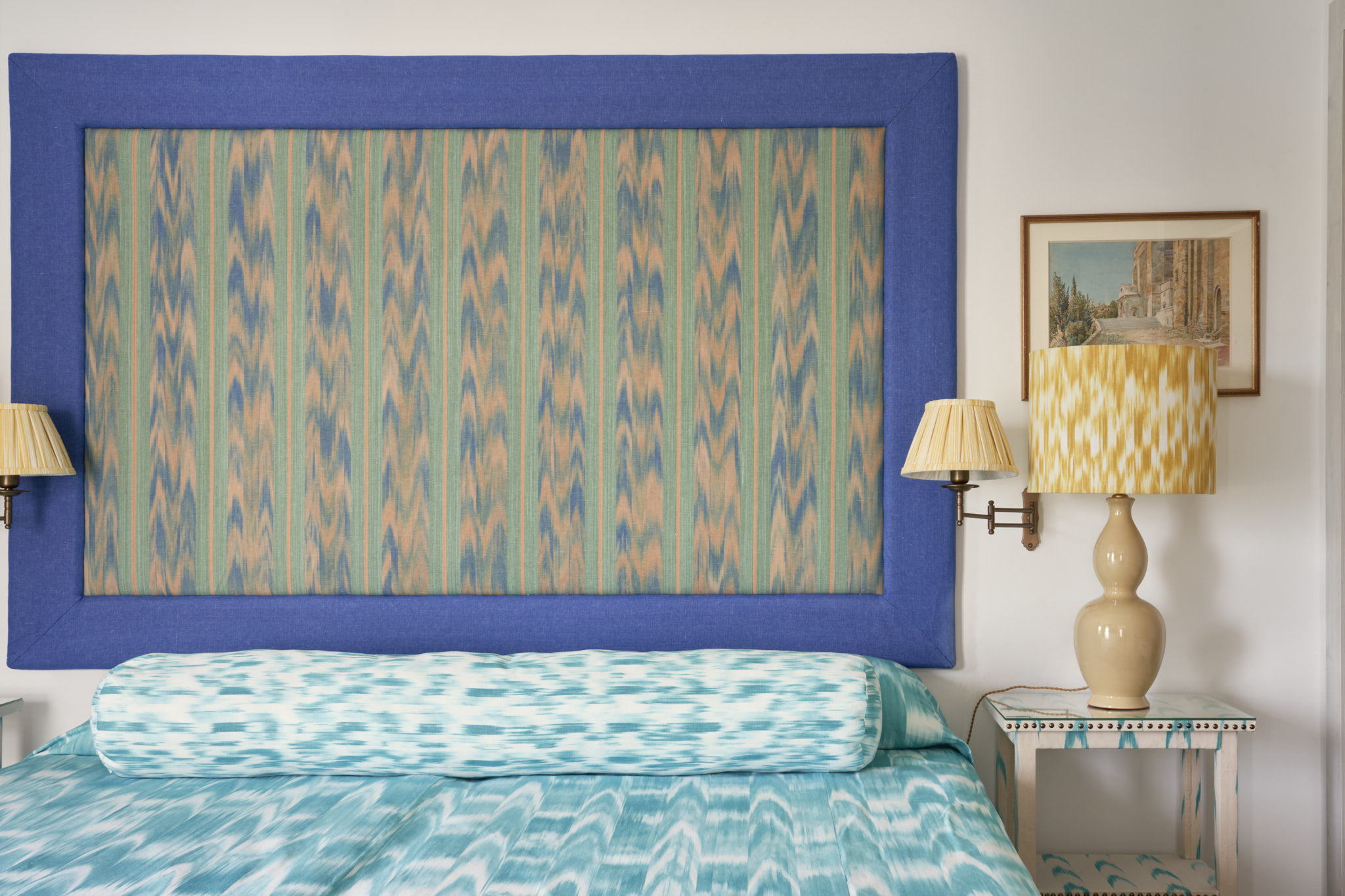 IKAT - The latest trend in headboard patterns