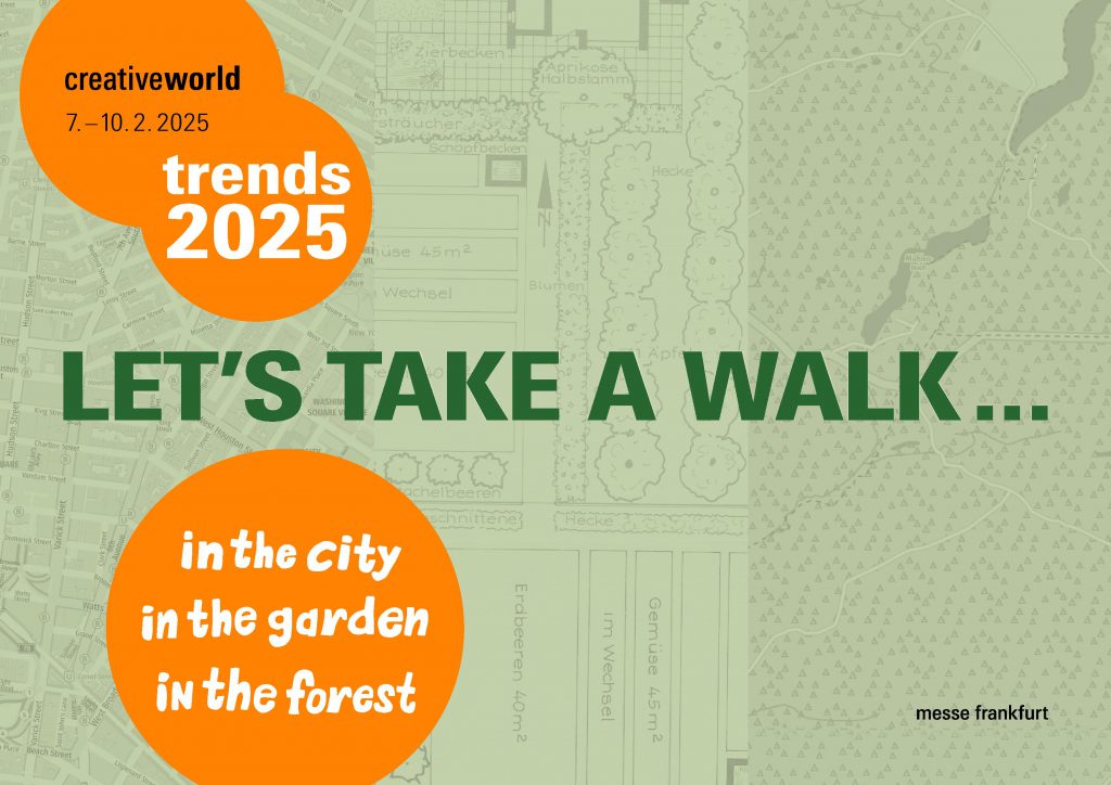 Creativeworld Trends 2025: Walks full of inspiration