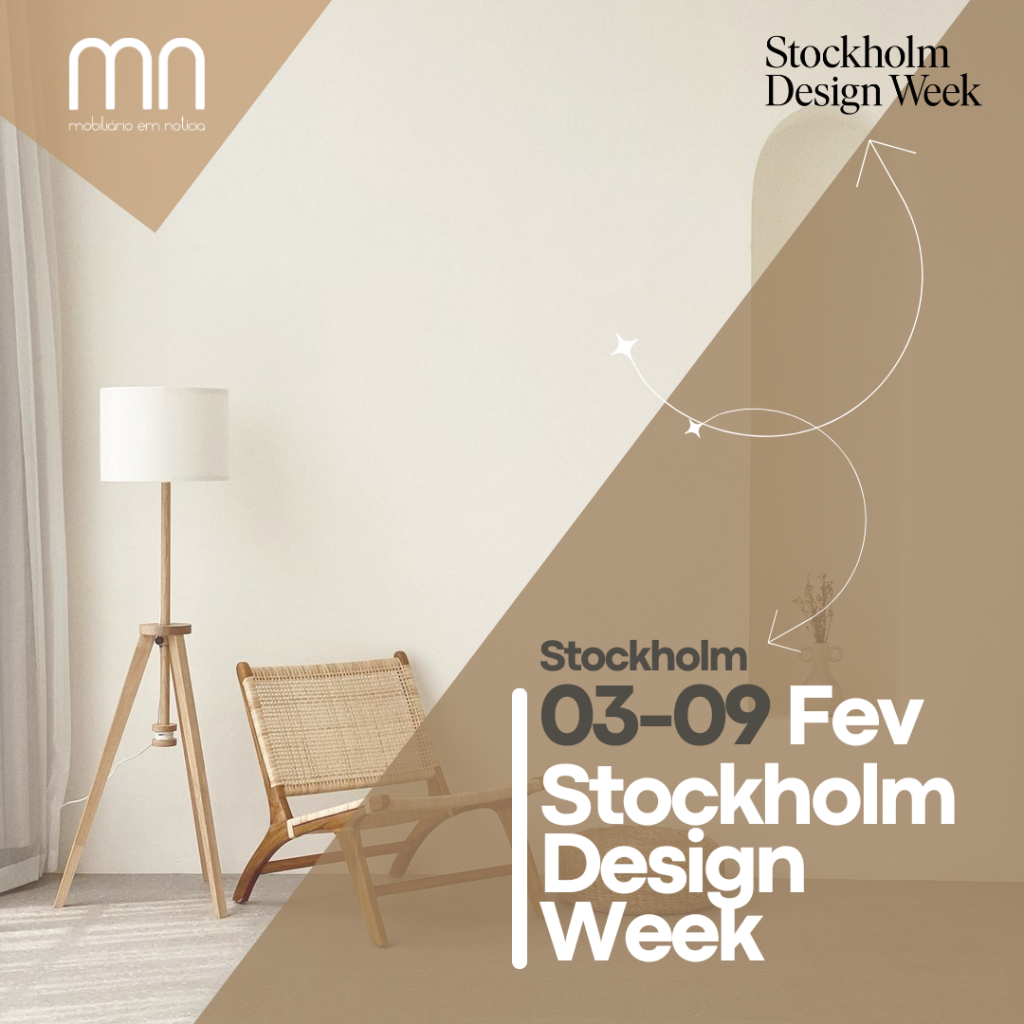 Stockholm Design Week - de 3 a 9 de fevereiro