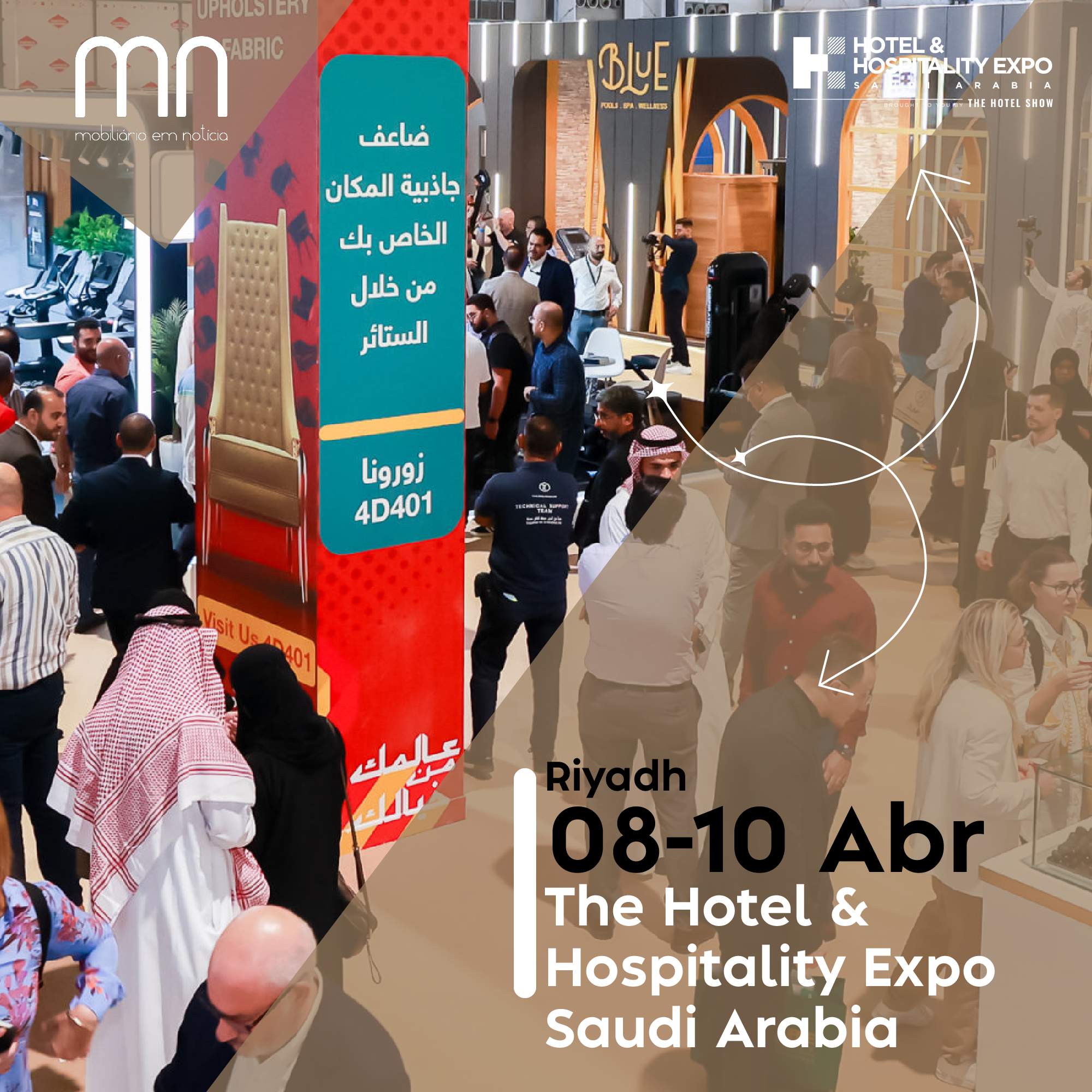 Hotel & Hospitality Expo Saudi Arabia – 8-10 April in Riyadh