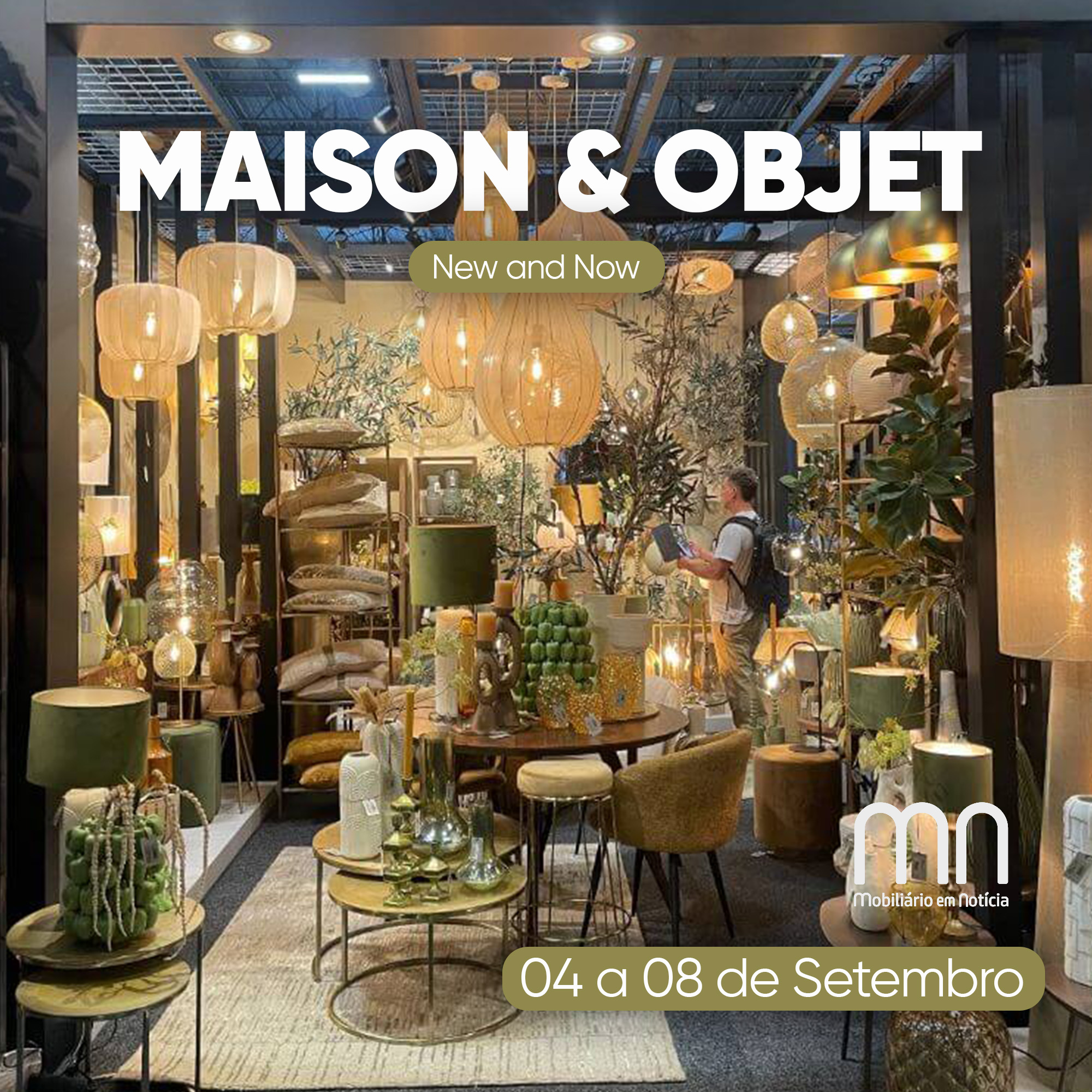 Maison & Objet  – de 4 a 8 de setembro em Paris