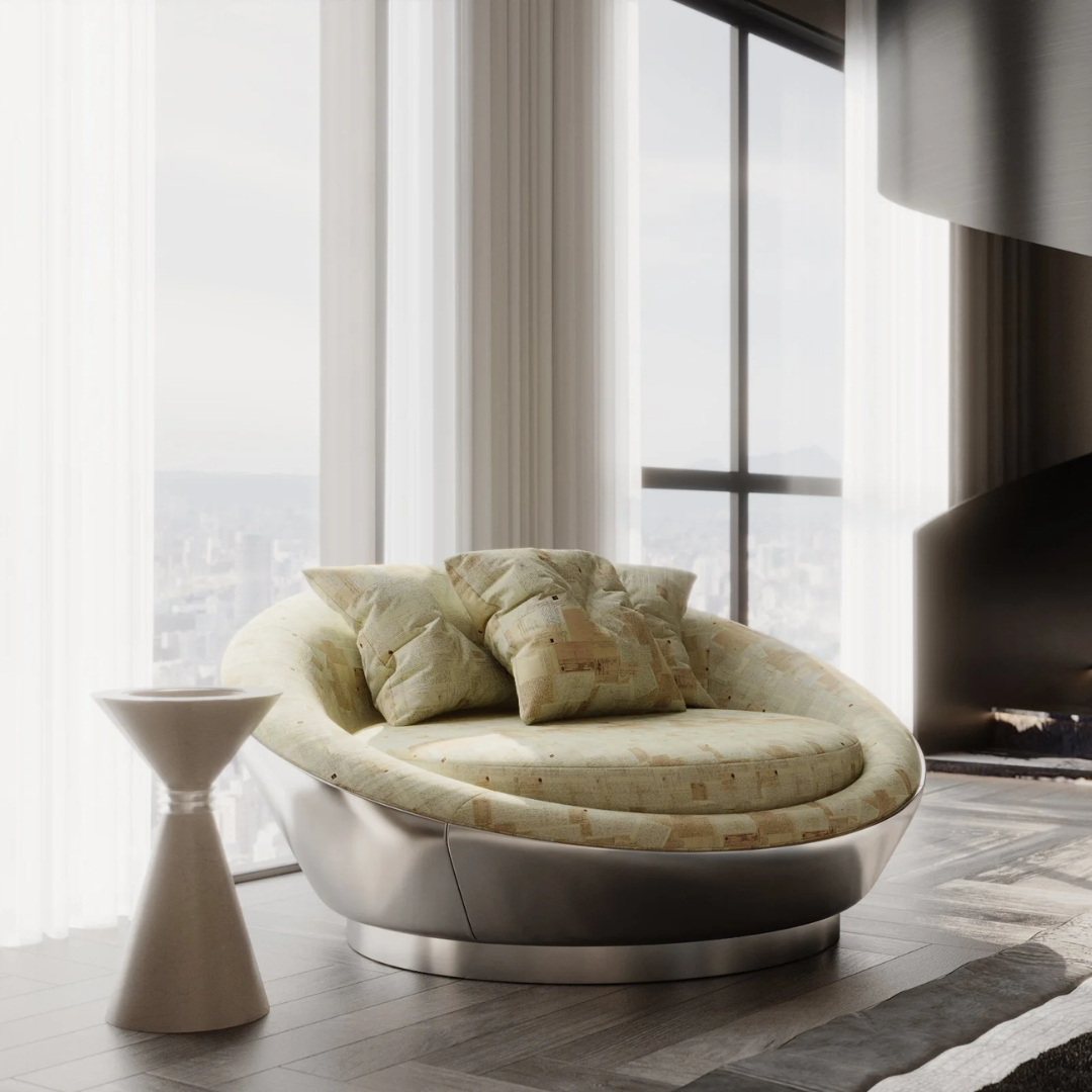 Moon Armchair: The quiet beauty of the night