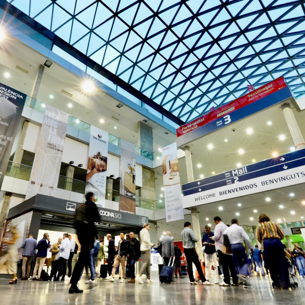 A Feira Hábitat València e a Textilhogar 2025 arrancam em força