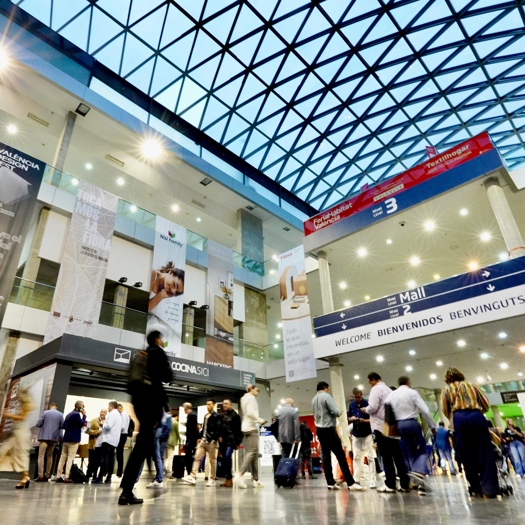 A Feira Hábitat València e a Textilhogar 2025 arrancam em força