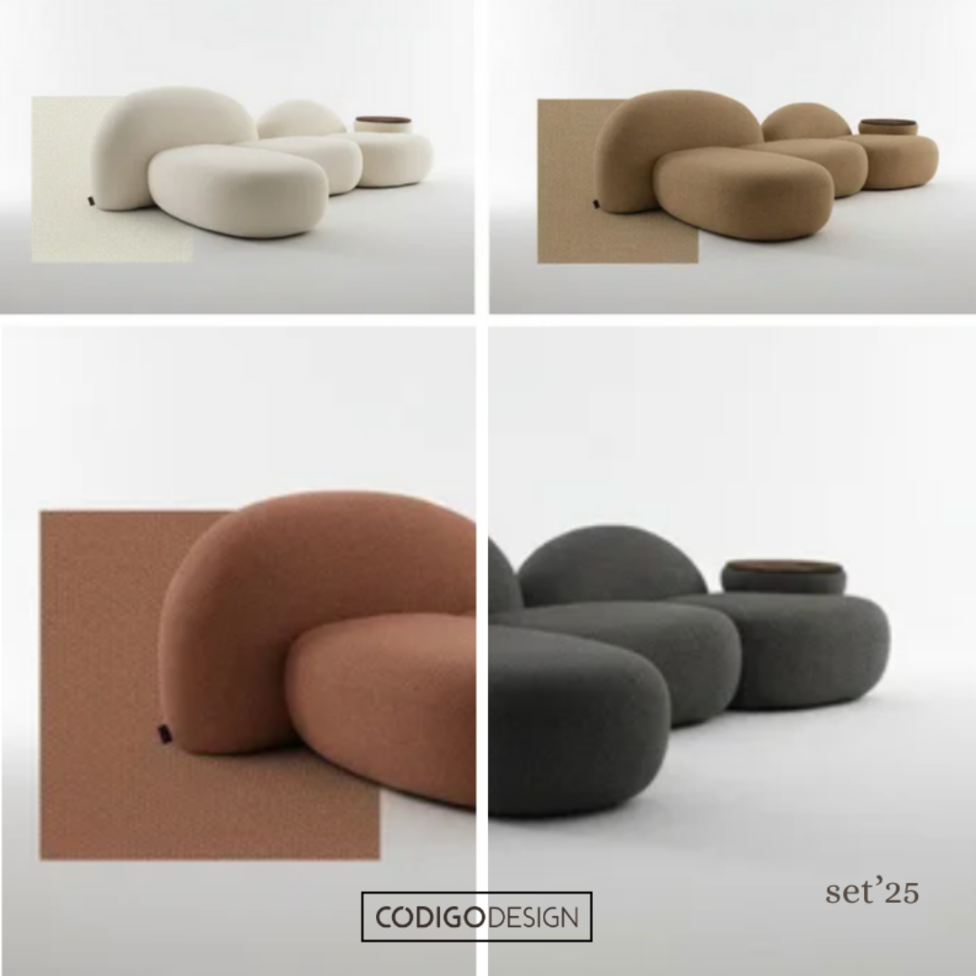CódigoDesign apresenta Drops Sofa