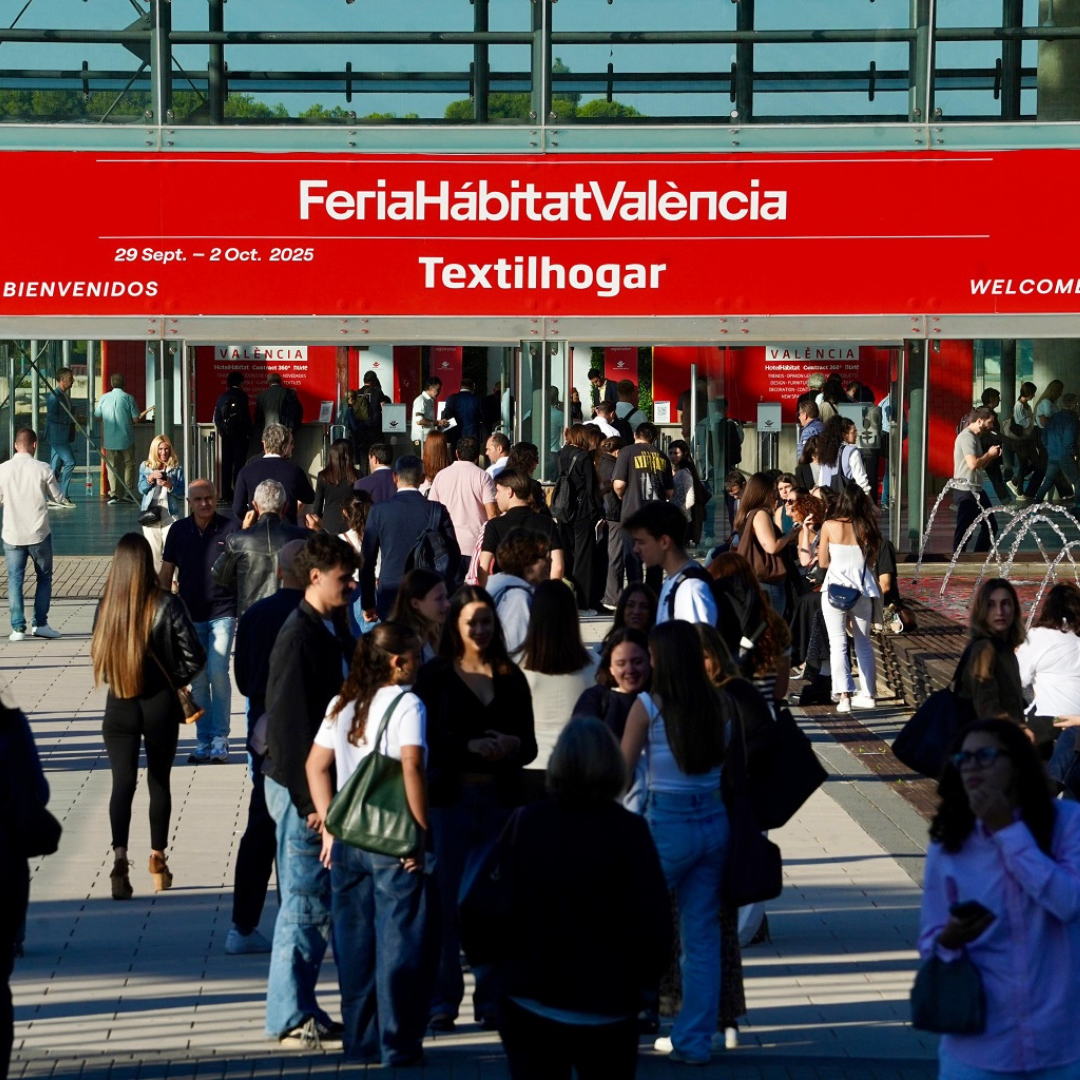 Sustentabilidade, espaços híbridos e fibras naturais marcam as tendências do futuro na Feria Hábitat València e Textilhogar