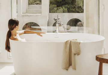 Da higiene ao bem-estar: a casa de banho transforma-se num espaço de relaxamento