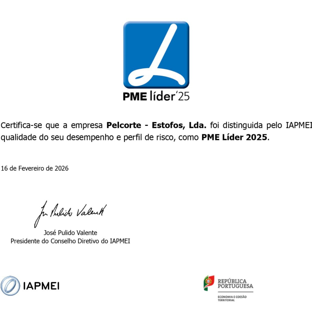 Pelcorte conquista Estatuto PME Líder pela quarta vez