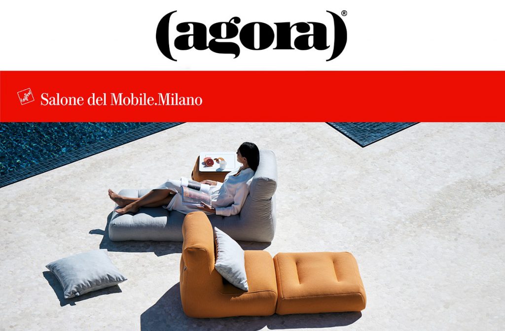 Agora apresenta inovação em tecidos outdoor no Salone del Mobile 2026